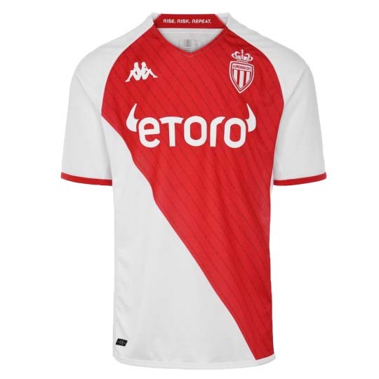 Tailandia Camiseta AS Monaco Replica Primera Ropa 2022/23